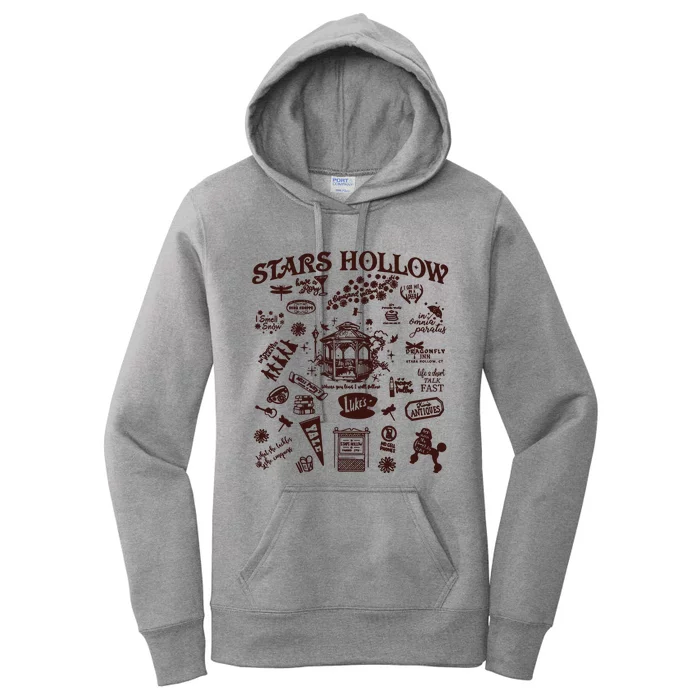 Stars Hollow Where You Lead I Will Follow Halloween Women's Pullover Hoodie