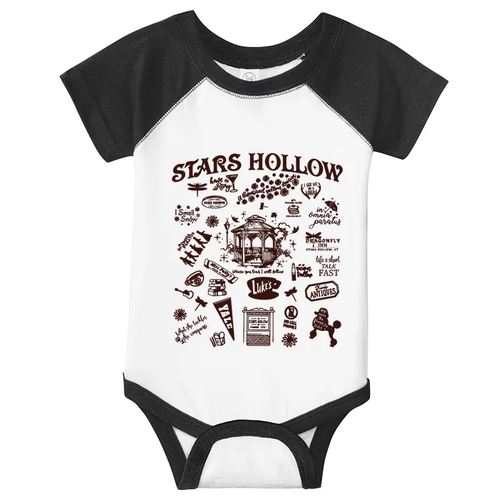 Stars Hollow Where You Lead I Will Follow Halloween Infant Baby Jersey Bodysuit