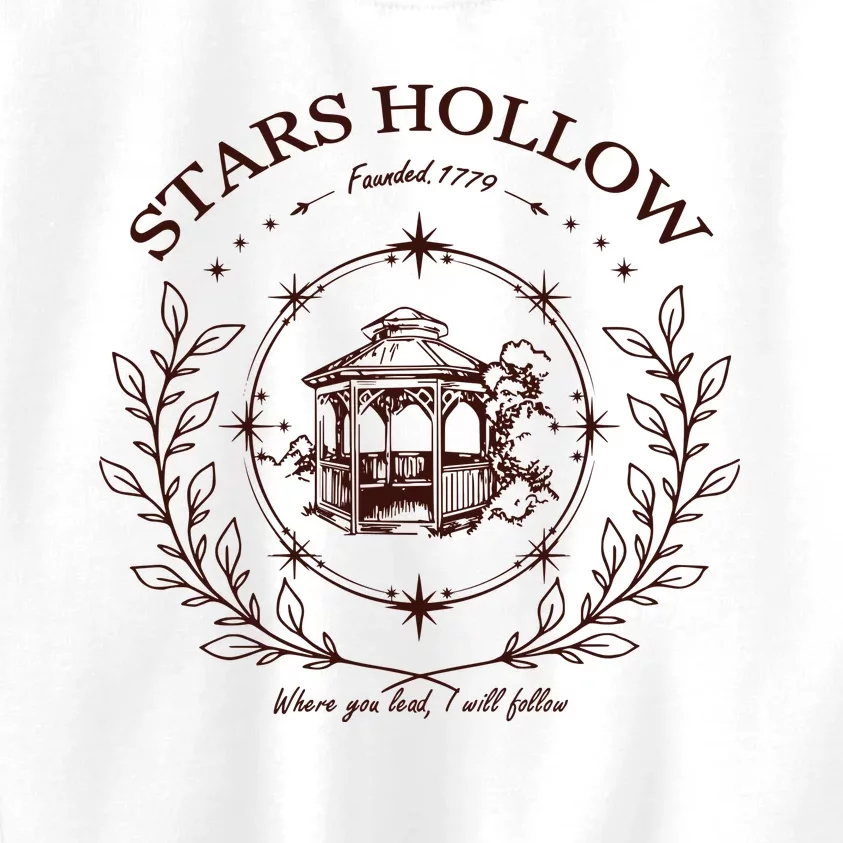 Stars Hollow Where You Lead I Will Follow Kids Sweatshirt