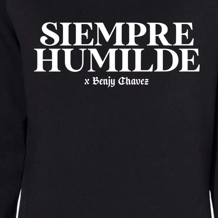 Siempre Humilde X Benjy Chavez Womens California Wash Sweatshirt