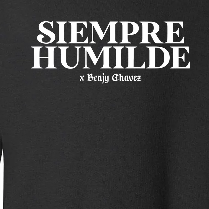 Siempre Humilde X Benjy Chavez Toddler Sweatshirt