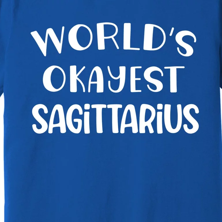 Sagittarius Horoscope Zodiac Sign Astrology Cool Gift Premium T-Shirt