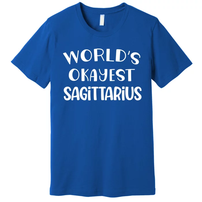 Sagittarius Horoscope Zodiac Sign Astrology Cool Gift Premium T-Shirt