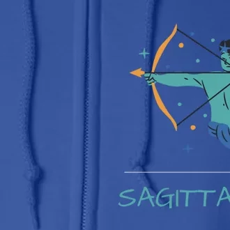 Sagittarius Horoscope Zodiac Sign November December Birthday Gift Full Zip Hoodie