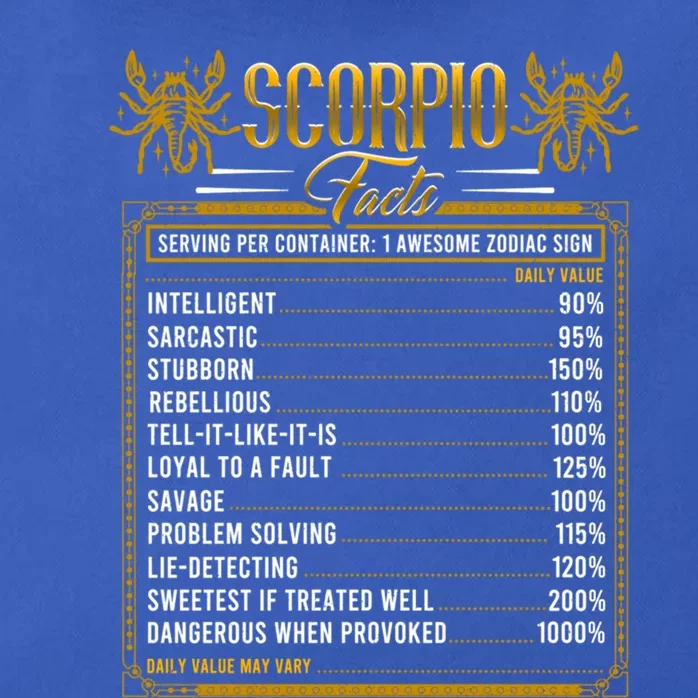 Scorpio Horoscope Zodiac Facts Traits Rules Astrological Gift Zip Tote Bag