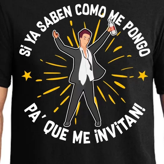 Si Ya Saben Como Me Pongo Man Pajama Set