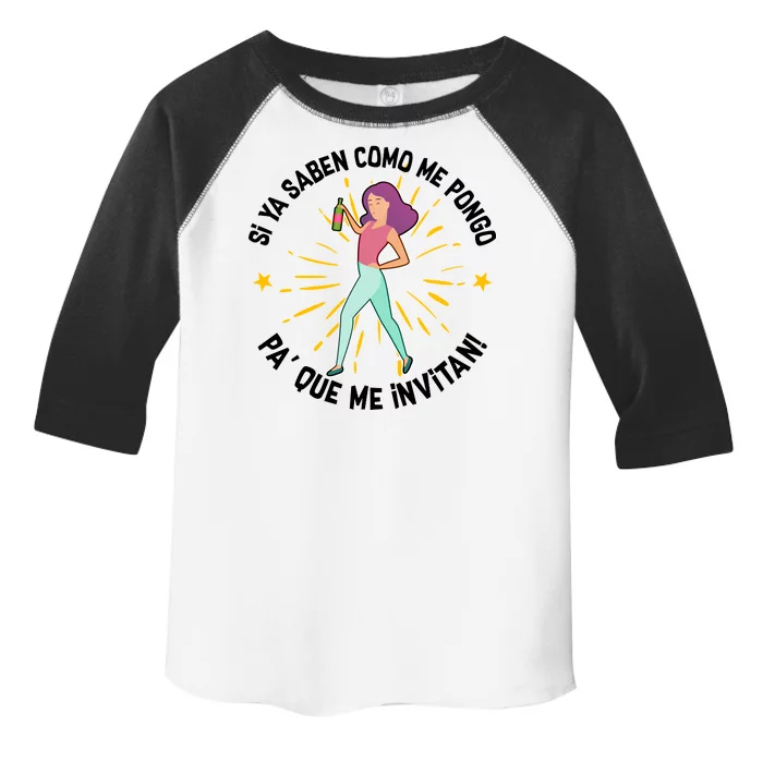 Si Ya Saben Como Me Pongo Woman Toddler Fine Jersey T-Shirt