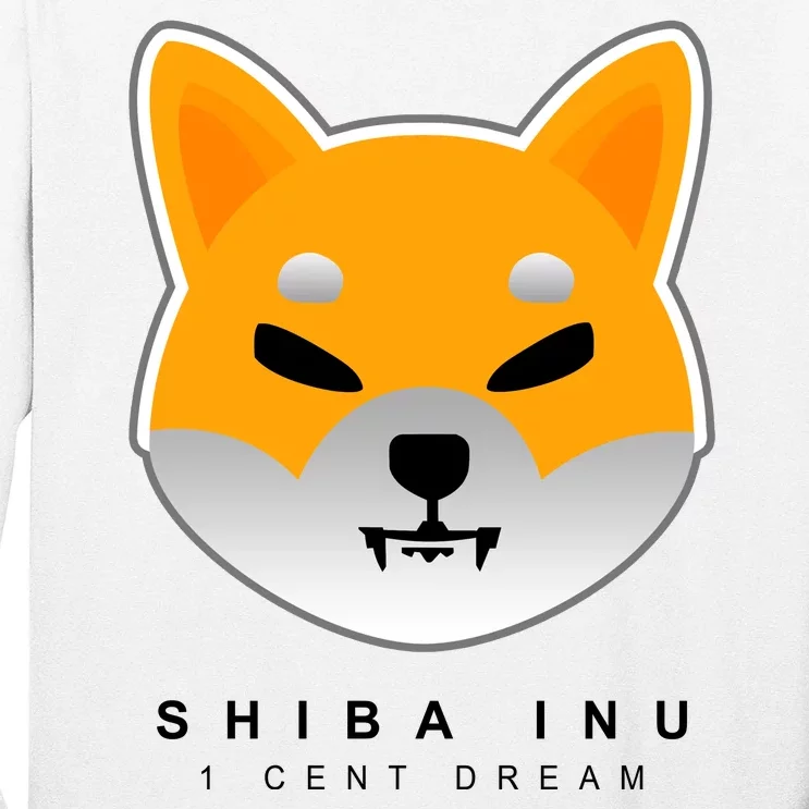 Shiba Inu 1 Cent Dream Crypto Trading Long Sleeve Shirt