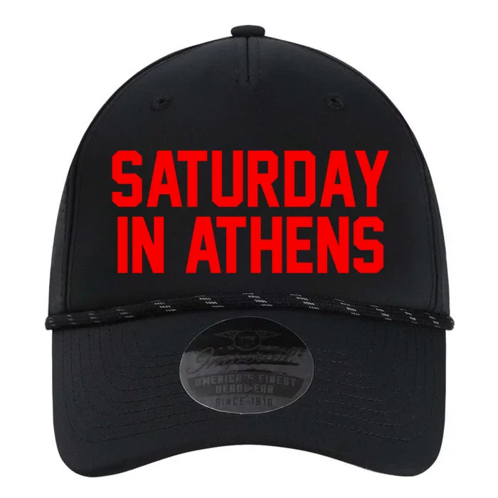 Saturday In Athens Football Cool Gift Performance The Dyno Cap