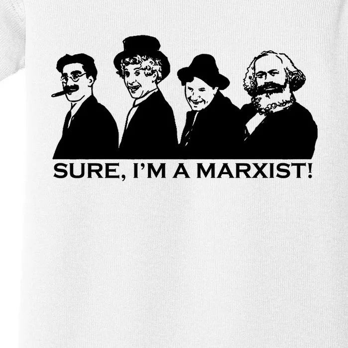 Sure I'm A Marxist Baby Bodysuit