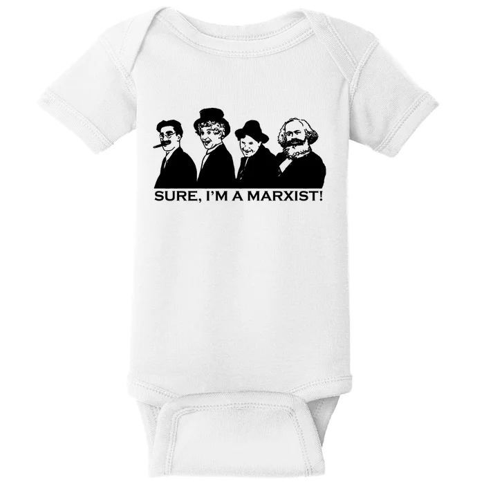 Sure I'm A Marxist Baby Bodysuit