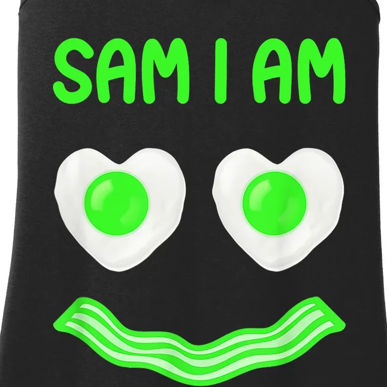 Sam I Am Clothes For Fried Green Ham And Eggs Days Design Gift Ladies Essential Tank