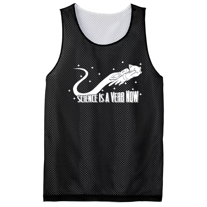 Science Is A Verb Now Mesh Reversible Basketball Jersey Tank