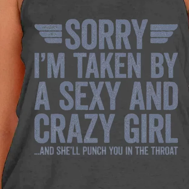 Sorry IM Already Taken Women's Knotted Racerback Tank