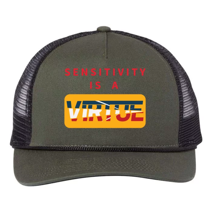 Sensitivity Is A Virtue Tshirt Retro Rope Trucker Hat Cap