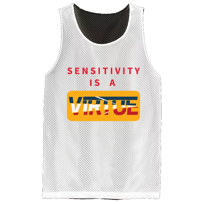 Sensitivity Is A Virtue Tshirt Mesh Reversible Basketball Jersey Tank