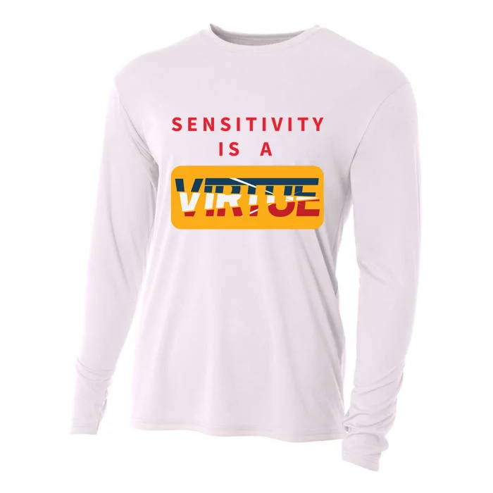 Sensitivity Is A Virtue Tshirt Cooling Performance Long Sleeve Crew