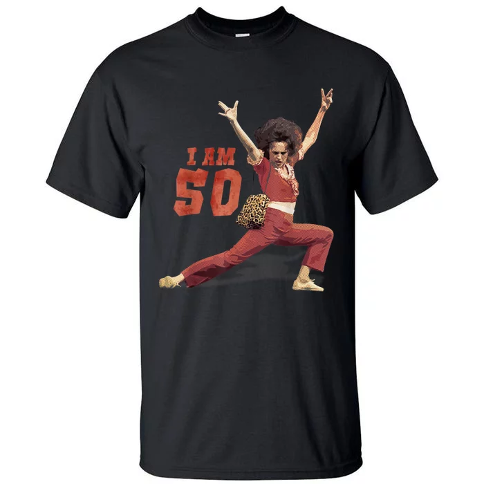 Sally I Am 50 Vintage Fifty Years Old 50th Birthday Tall T-Shirt