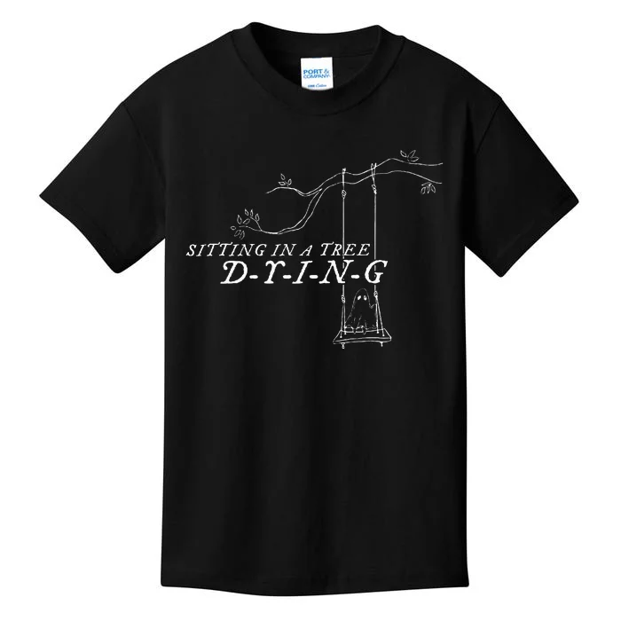 Sitting In A Tree Dying Lyric Kids T-Shirt