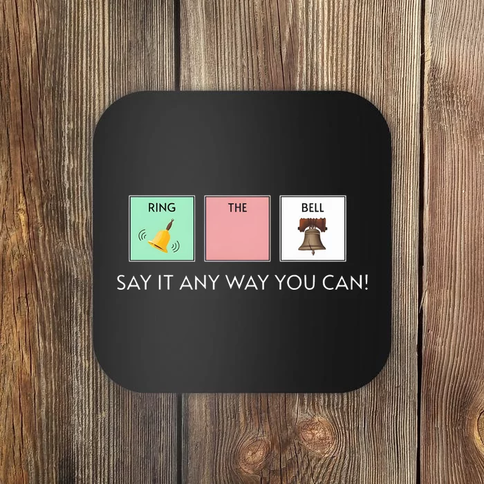 Say It Anyway You Can Autism Awareness Coaster