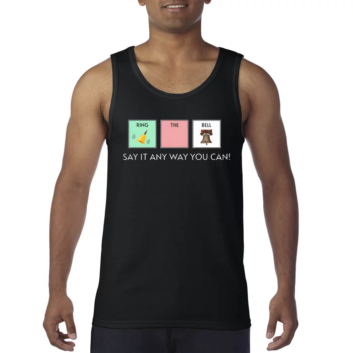 Say It Anyway You Can Autism Awareness Tank Top