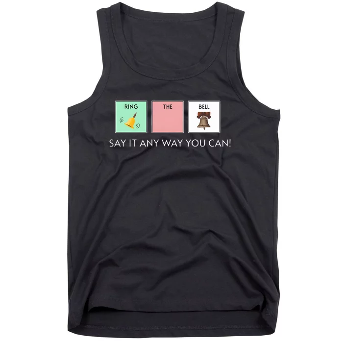 Say It Anyway You Can Autism Awareness Tank Top