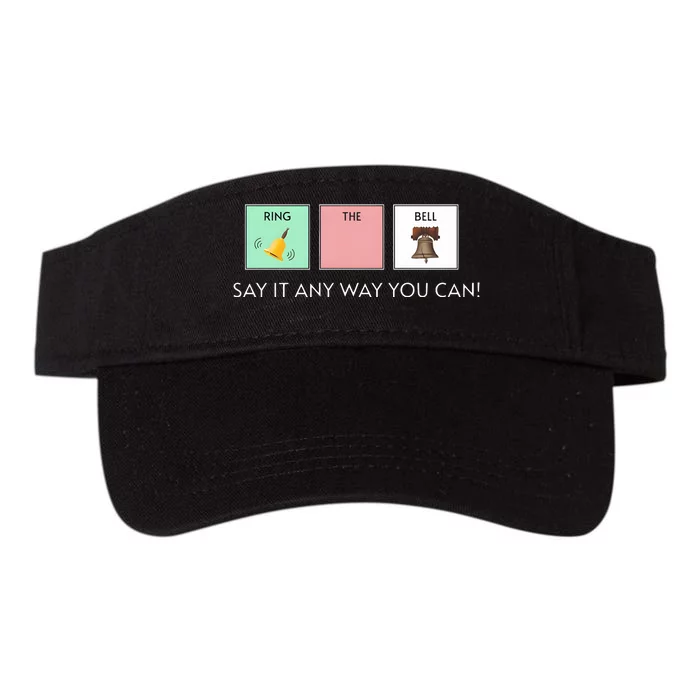 Say It Anyway You Can Autism Awareness Valucap Bio-Washed Visor