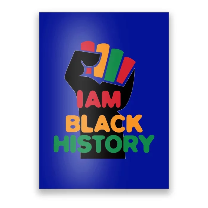 Strong I Am Black History For Juneteenth Day Gift Poster