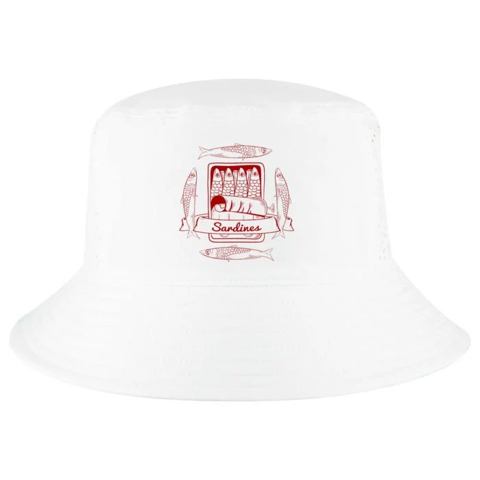 Sardines In A Tin Cool Comfort Performance Bucket Hat