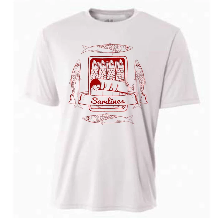 Sardines In A Tin Cooling Performance Crew T-Shirt