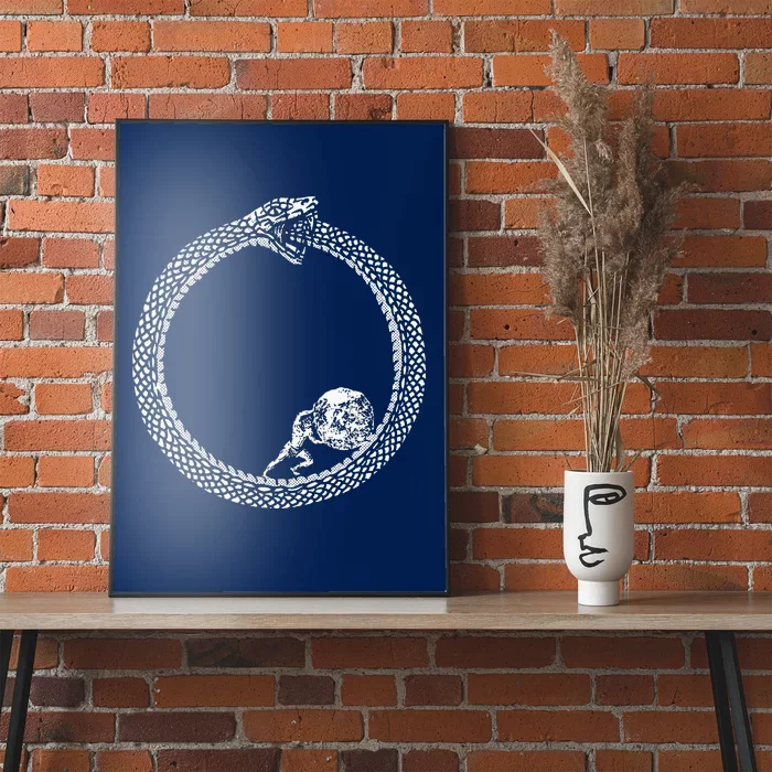 Sisyphus In An Ouroboros Snake Poster