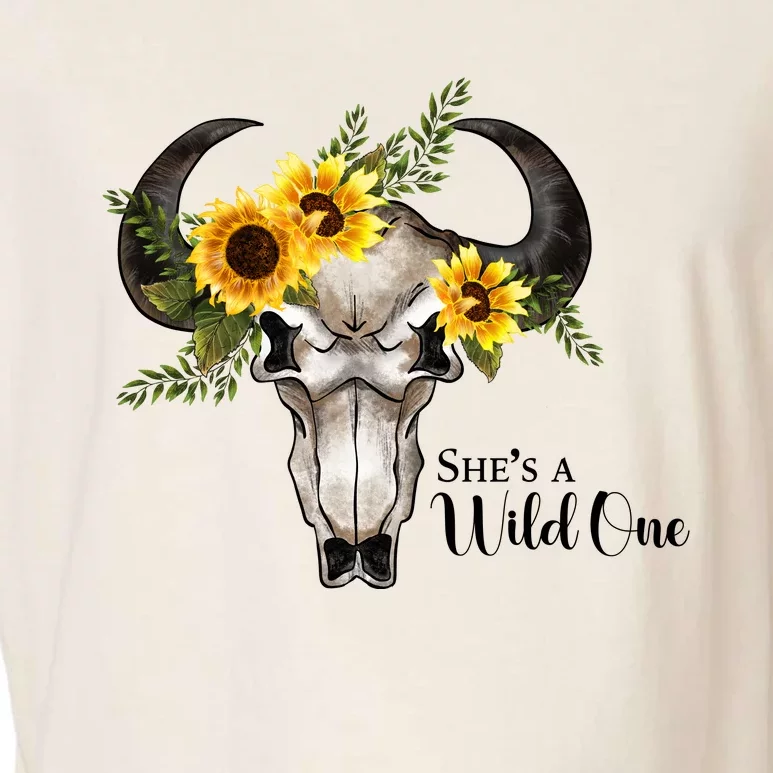 She Is A Wild One Sublimation Garment-Dyed Women's Muscle Tee