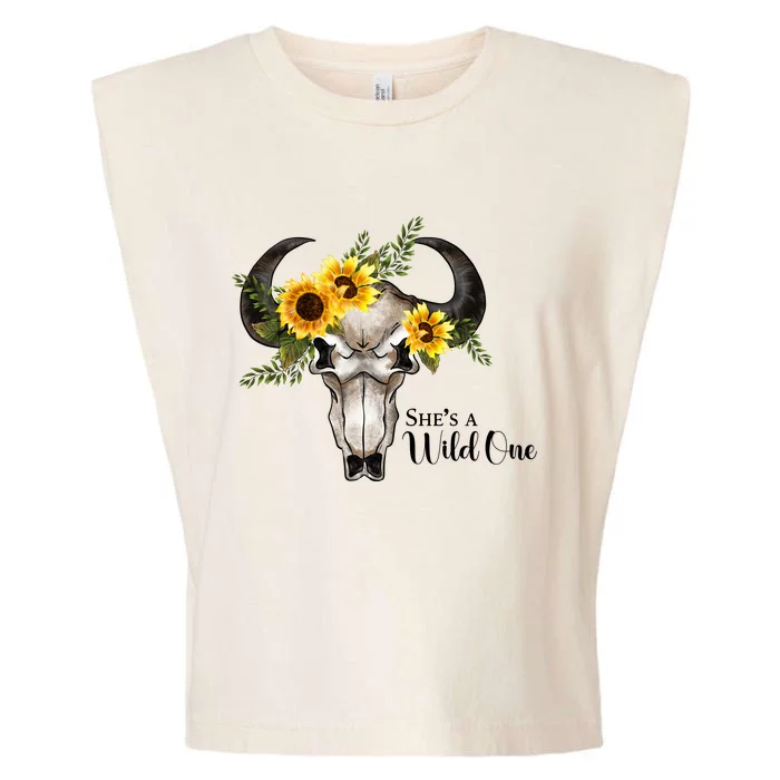 She Is A Wild One Sublimation Garment-Dyed Women's Muscle Tee