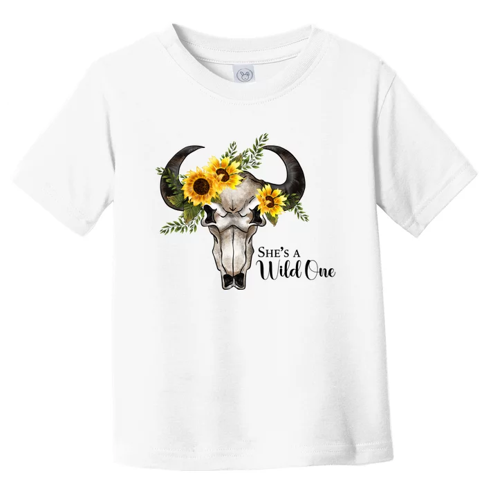 She Is A Wild One Sublimation Toddler T-Shirt