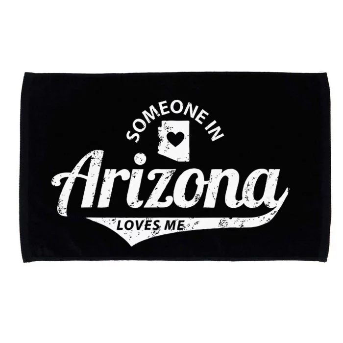 Someone In Arizona Loves Me Microfiber Hand Towel