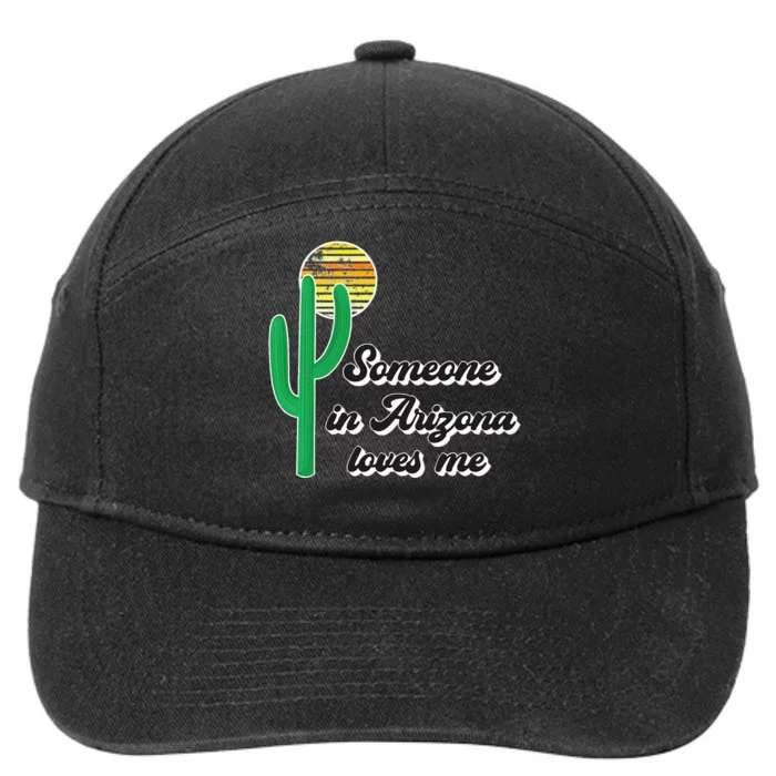 Someone In Arizona Loves Me 7-Panel Snapback Hat