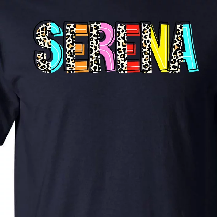 SERENA Inspire And Motivate Girls And Women Leopard Tall T-Shirt