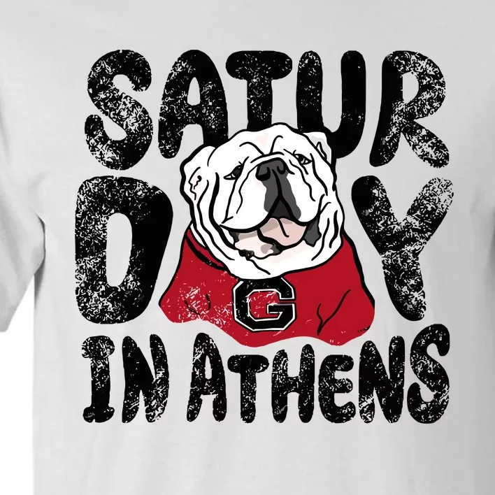 Saturday In Athens Georgia Football Tall T-Shirt