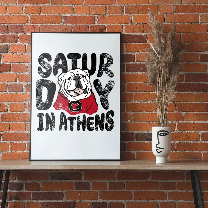 Saturday In Athens Georgia Football Poster