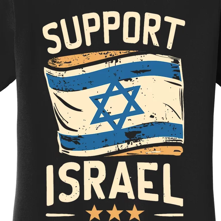 Support Israel And America Stand Together Women's T-Shirt