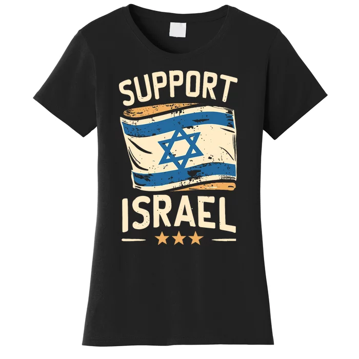 Support Israel And America Stand Together Women's T-Shirt