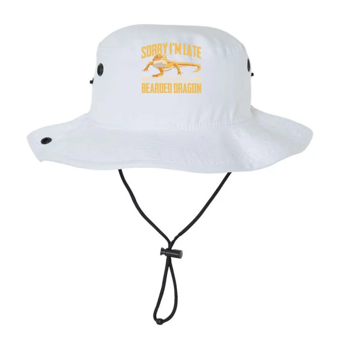 Sorry I Am Late I Have Seen A Baerded Dragon Gift Legacy Cool Fit Booney Bucket Hat