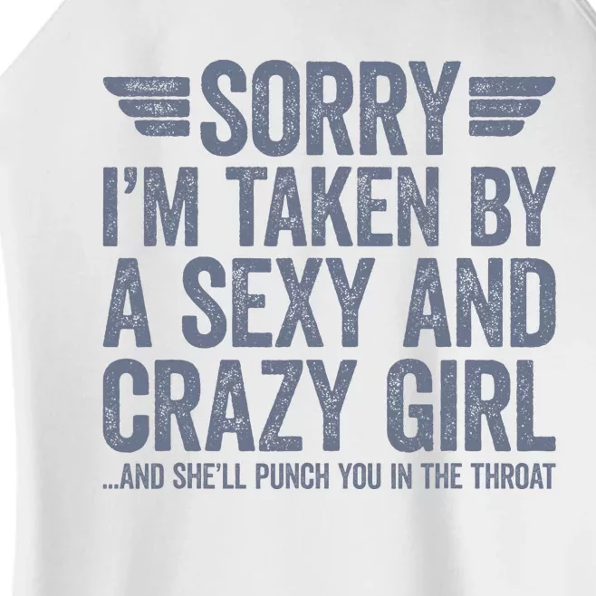 Sorry IM Already Taken Women’s Perfect Tri Rocker Tank