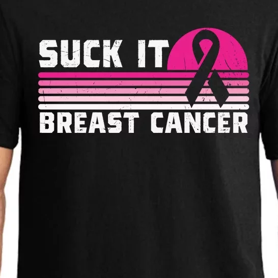 Suck It Breast Cancer Awareness Pajama Set