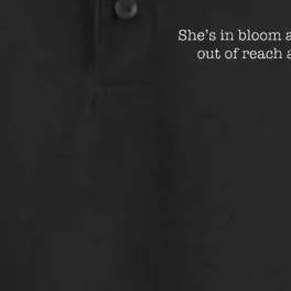 She’S In Bloom And Unbothered Out Of Reach And At Peace Dry Zone Grid Performance Polo