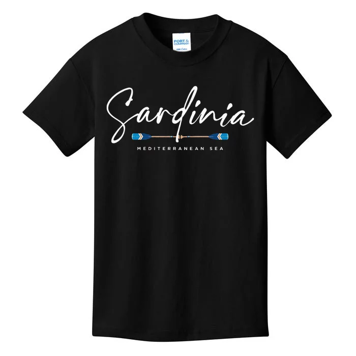 Sardinia Italy Beach Graphic Kids T-Shirt