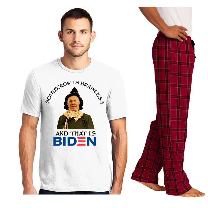 Scarecrow Is Brainless And That Is Biden Pajama Set