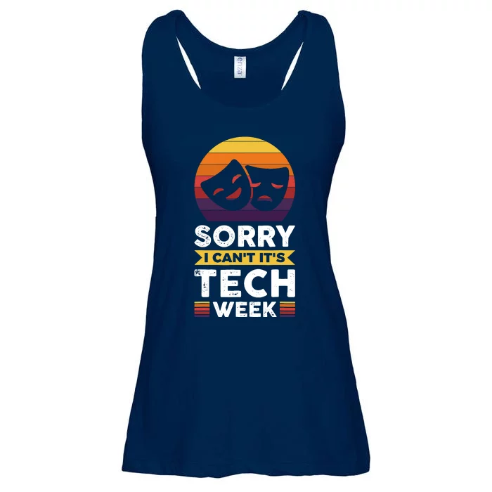 Sorry I CanT ItS Tech Week Ladies Essential Flowy Tank