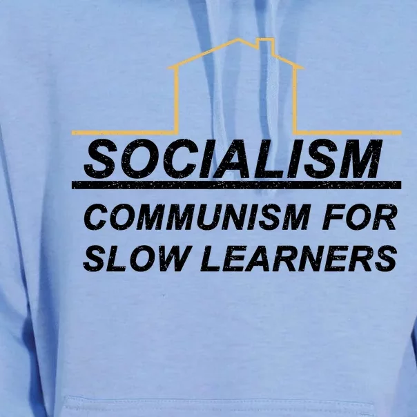 Socialism Is Communism For Slow Learners Unisex Surf Hoodie