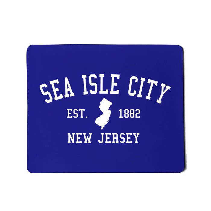 Sea Isle City New Jersey Collegiate Gift Meaningful Gift Mousepad